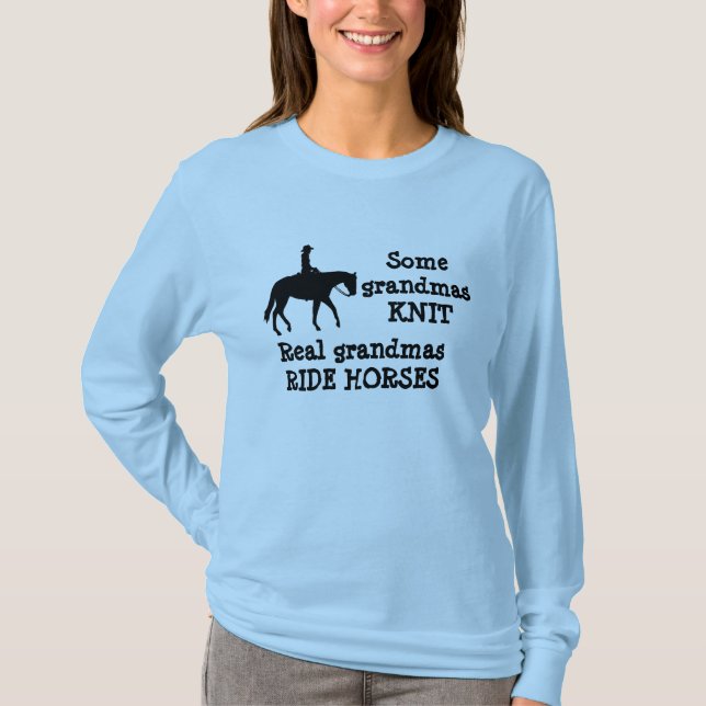 Horse Ridden By Grandma Shirt (Front)