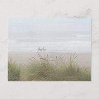 Horse Ride on the Beach Postcard