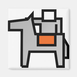 Horse Rider 1 Magnet