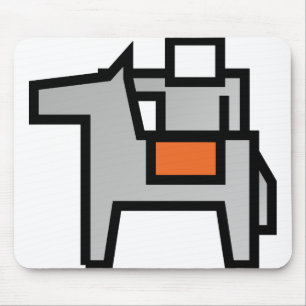 Horse Rider 1 Mouse Pad