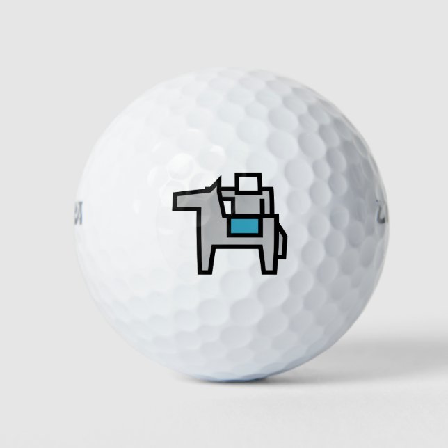 Horse Rider 2 Golf Balls (Front)
