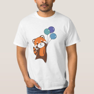 Horse Rider Balloons Flying Cute Animal Pony T-Shirt