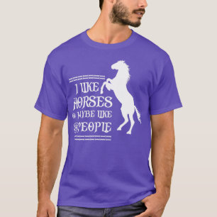 Horse Rider Gift Horse T-Shirt