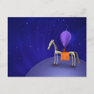 Horse Rider Postcard