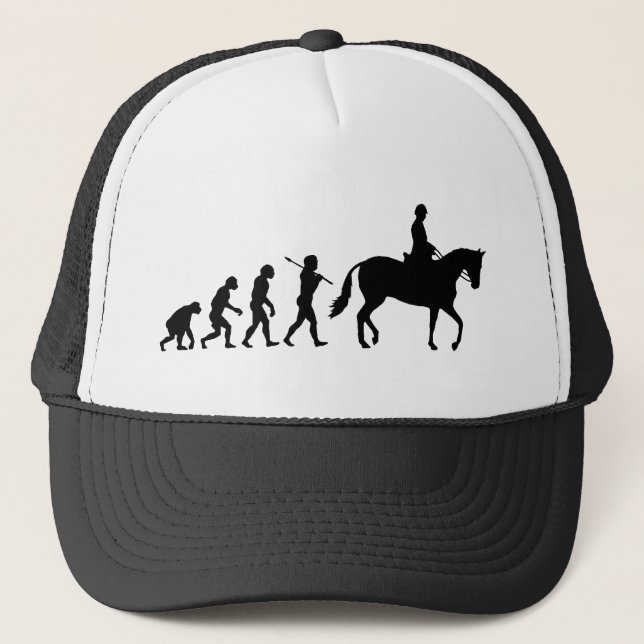 Horse Rider Trucker Hat (Front)