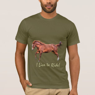 Horse-riders Equine Designer Apparel T-Shirt