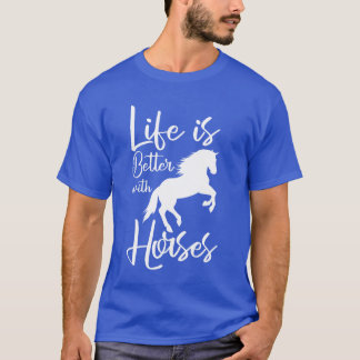 Horse Riding Cute Endurance Riding boy T-Shirt