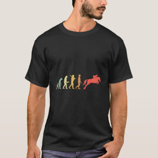 Horse Riding Evolution For Riders Show Jumpers T-Shirt