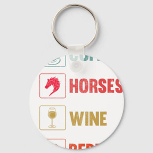 Horse Riding Funny Horse Lover Horse Mum Equestria Key Ring