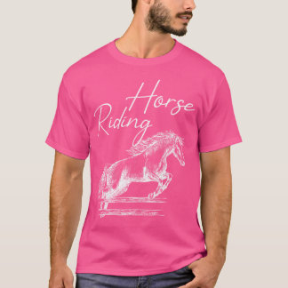 Horse Riding Girls Riding Horses T-Shirt