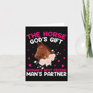 Horse Riding Girls Women Equestrian Horseback  Card