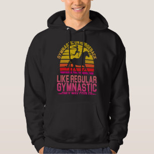 Horse Riding Gymnastic On Horseback Horse Vaulting Hoodie