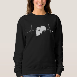 Horse Riding Heartbeat Women Girls Paddock Ride Sweatshirt