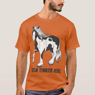 Horse Riding Horse Lover Horse Girl Irish Girl T-Shirt