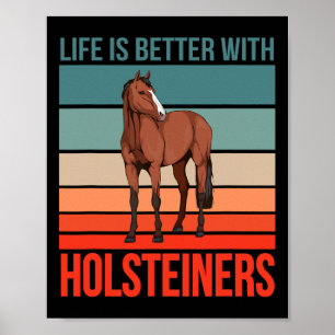 Horse Riding Horseback Rider Stuff Life Is Better  Poster