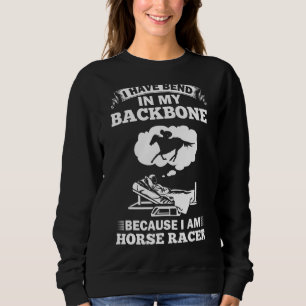 Horse Riding Outfit Horse Track Racing Equestrian Sweatshirt