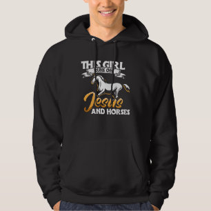 Horse Riding Owner Outfit Equestrian Horse 1 Hoodie
