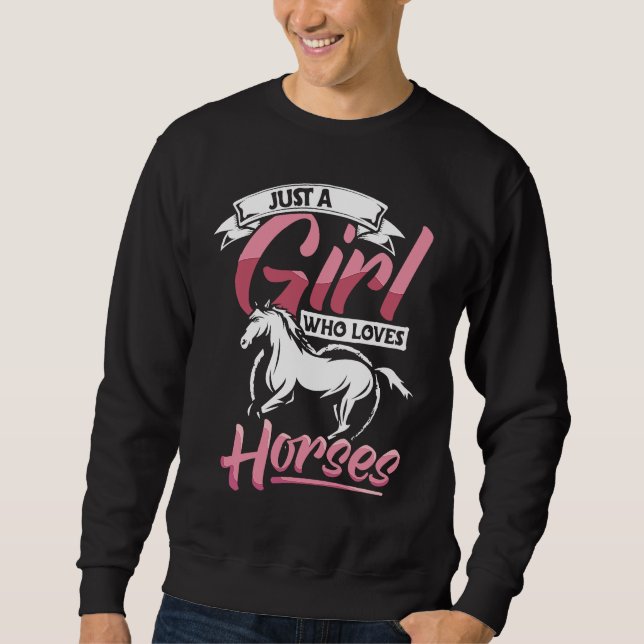Horse Riding Owner Outfit Equestrian Horse  for Gi Sweatshirt (Front)