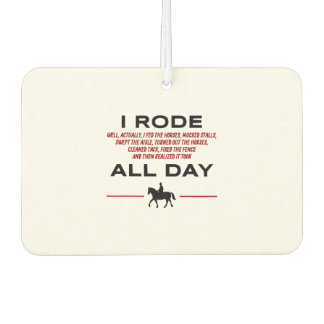 horse riding passion mare haflinger racehorse gift car air freshener
