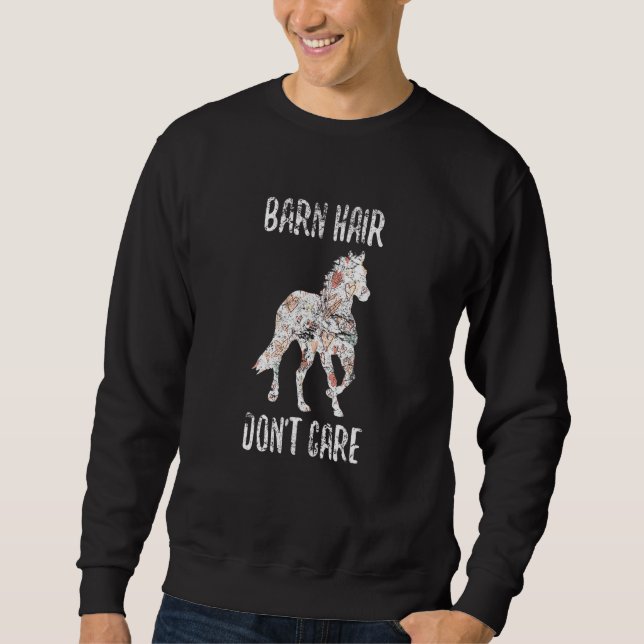 Horse Riding Quotes Vintage Sweatshirt (Front)