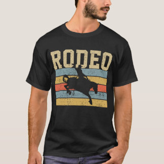 Horse Riding Retro Vintage Western Country Gift T-Shirt