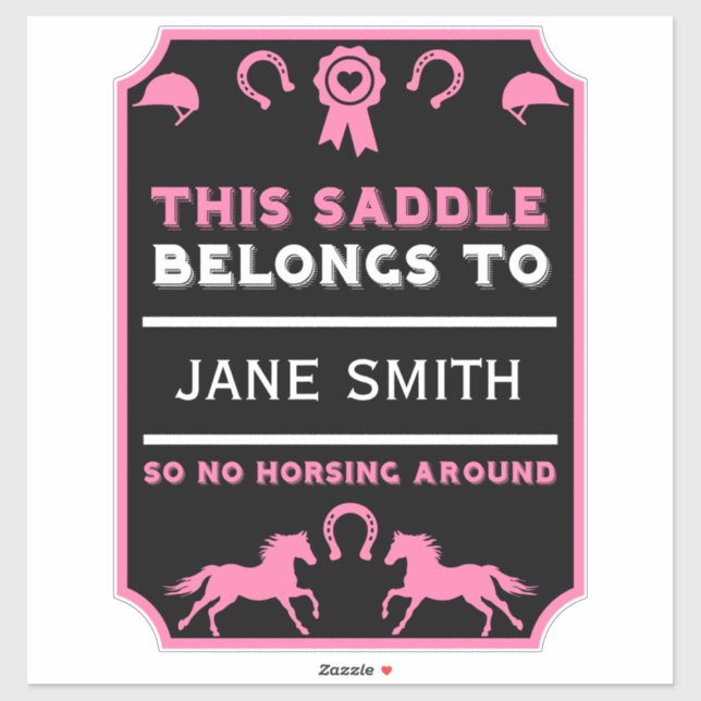 Horse Riding Saddle (Sheet)