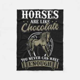 Horse Riding Shirt Women Horseback Horse Owner Gif Fleece Blanket