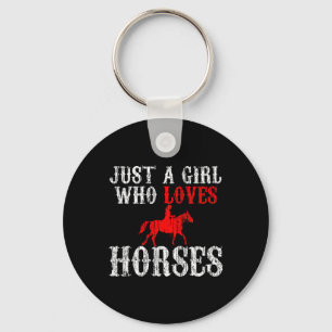 Horse Riding Vintage Horse Horseback  Key Ring