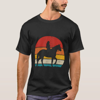 Horse Riding Vintage Retro Rider Horse Gifts For G T-Shirt