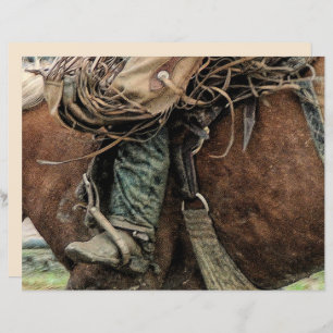 Horse Riding Western Rodeo Cowboy