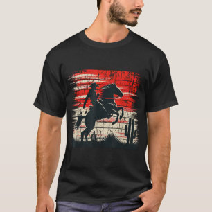 Horse Riding Western Rodeo T-Shirt