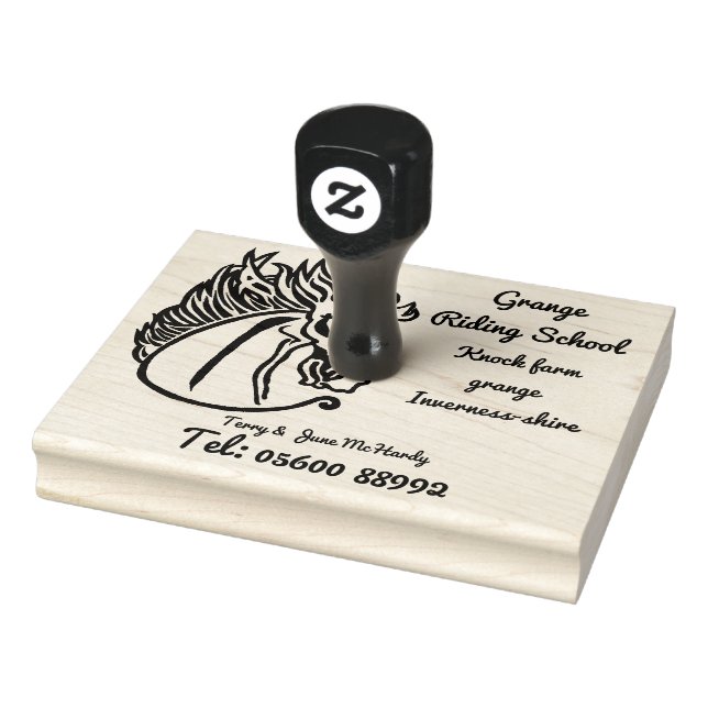 Horse Rubber stamp (Stamp)