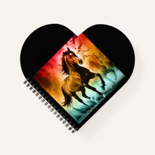 Horse running notebook