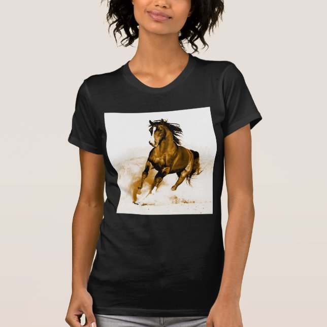 Horse Running T-Shirt (Front)