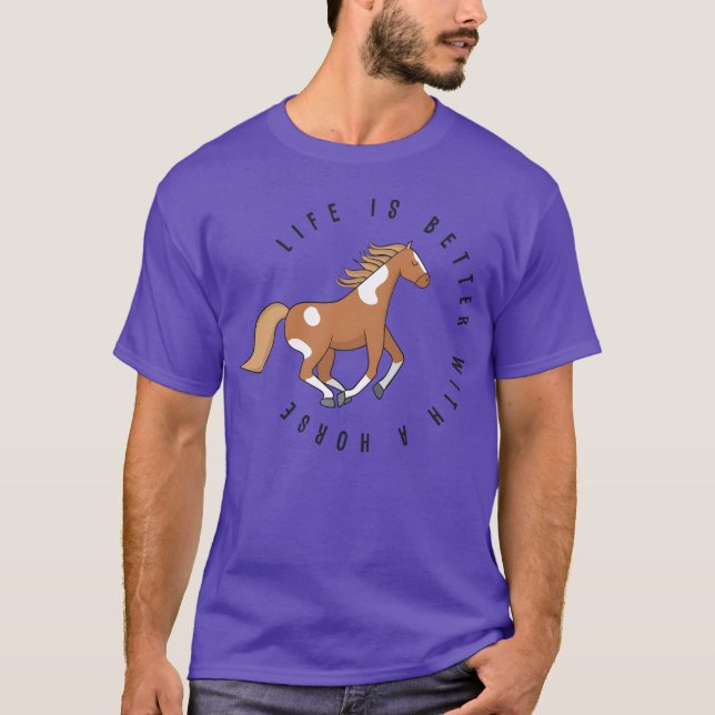 Horse Sayings gift T-Shirt (Front)