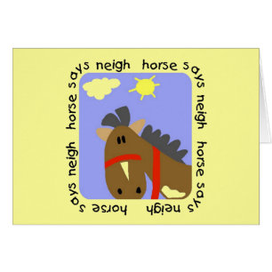 Horse Says Neigh Tshirts and Gifts