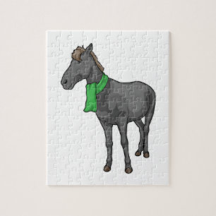 Horse Scarf Jigsaw Puzzle