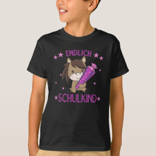 Horse School Enrolment Kindergarten Pony T-Shirt