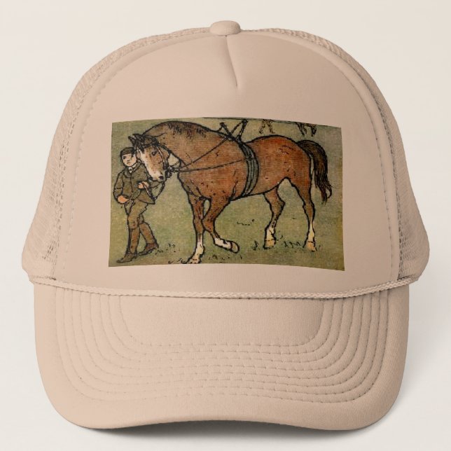 Horse School Trucker Hat (Front)
