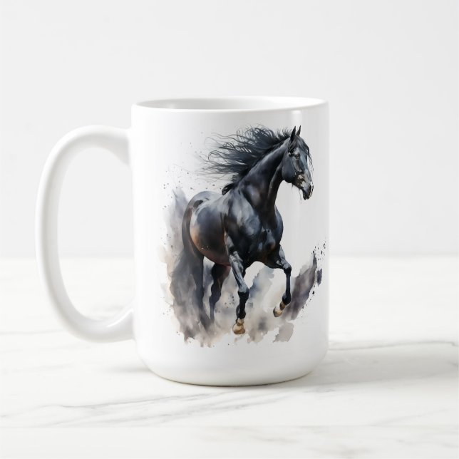 Horse Series 15 oz Classic Mug (Left)