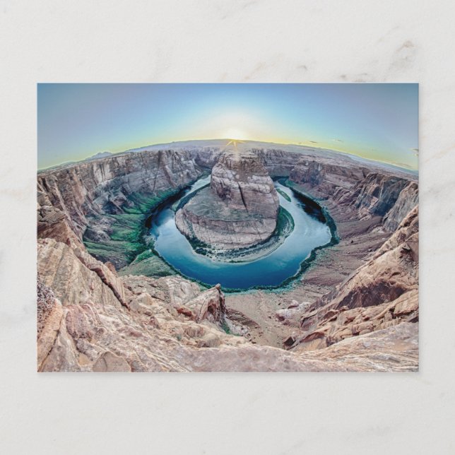 Horse shoe bend postcard (Front)