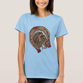 horse shoe T-Shirt