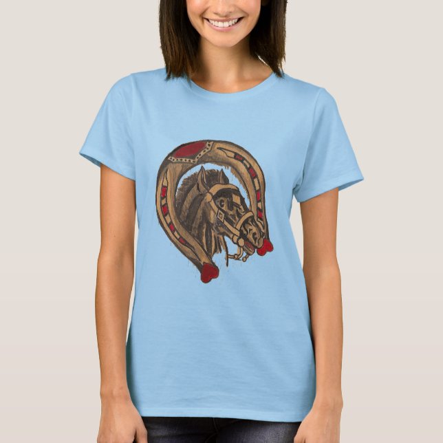 horse shoe T-Shirt (Front)