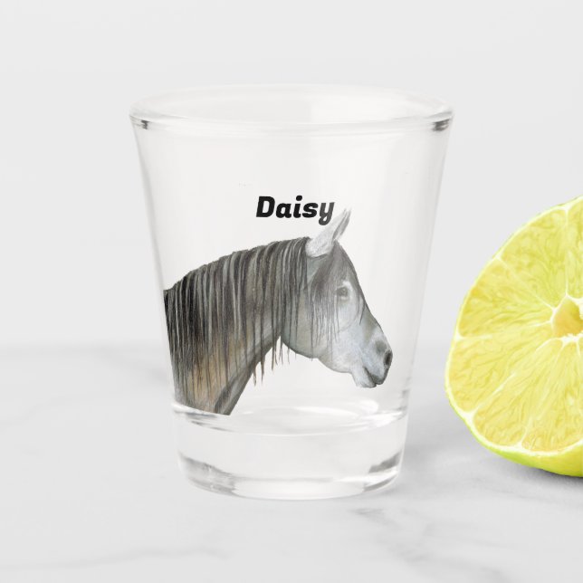 Horse Shot Glass (Front)