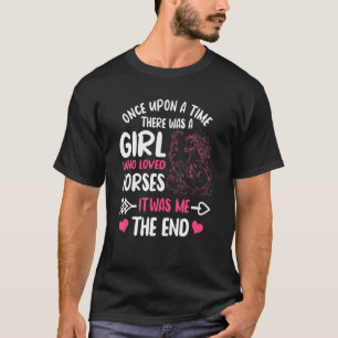 Horse Show Girl Equestrian Rider Showjumping Compe T-Shirt
