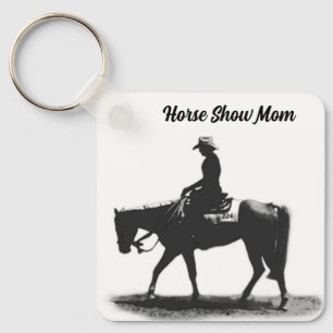 Horse Show Mum Key Ring