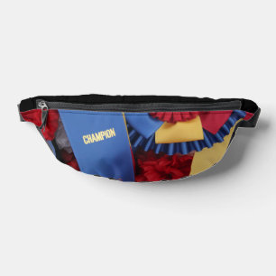 Horse Show Ribbons Champion Belt Bag