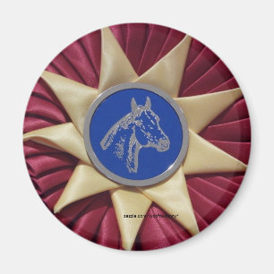 Horse Show Rosette Magnet