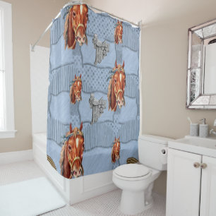 Horse Shower Curtain