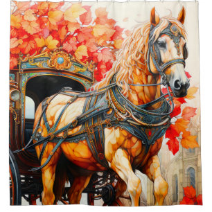 Horse Shower Curtain